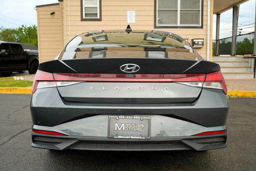 Portofino Gray 2021 Hyundai ELANTRA SE