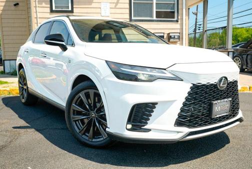 White 2023 Lexus RX 350 F SPORT Handling