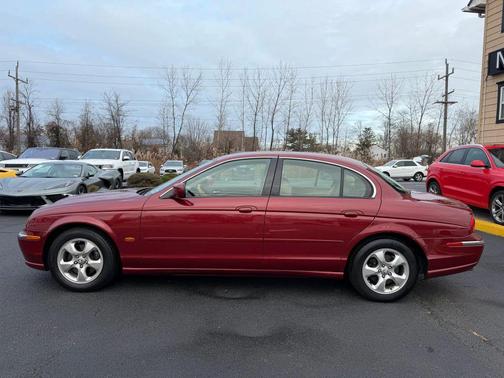 Burgundy 2000 Jaguar S-Type 3.0L V6