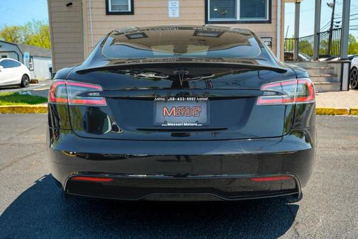 Black 2021 Tesla Model S Plaid