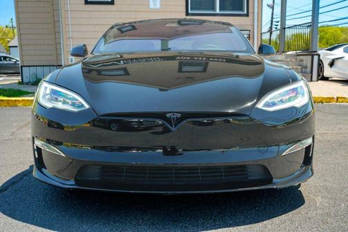 Black 2021 Tesla Model S Plaid