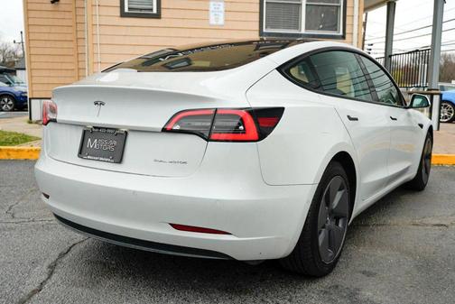 White 2022 Tesla Model 3 Long Range