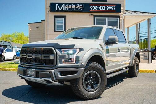 Gray 2018 Ford F-150 Raptor