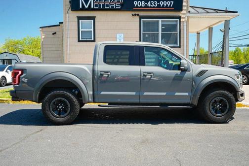 Gray 2018 Ford F-150 Raptor