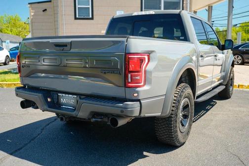 Gray 2018 Ford F-150 Raptor