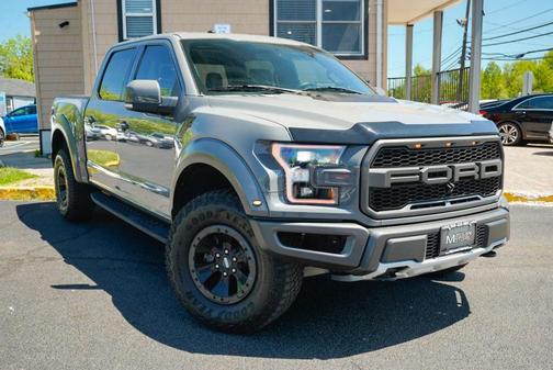Gray 2018 Ford F-150 Raptor