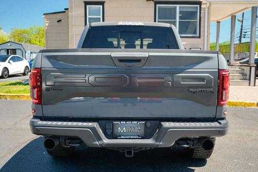 Gray 2018 Ford F-150 Raptor