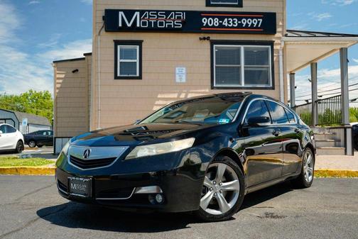 Black 2012 Acura TL Technology