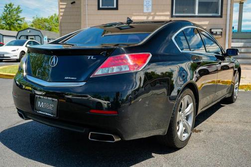 Black 2012 Acura TL Technology