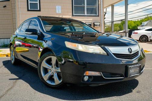 Black 2012 Acura TL Technology