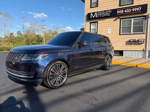 Blue 2019 Land Rover Range Rover 5.0L V8 Supercharged