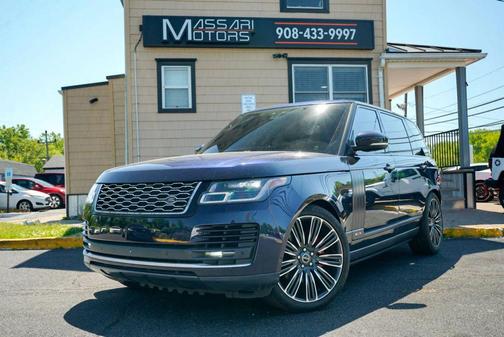Blue 2019 Land Rover Range Rover 5.0L V8 Supercharged