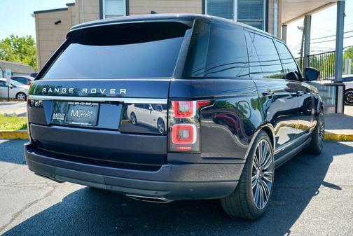 Blue 2019 Land Rover Range Rover 5.0L V8 Supercharged