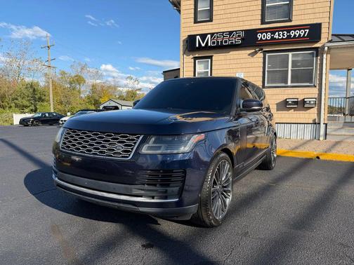 Blue 2019 Land Rover Range Rover 5.0L V8 Supercharged