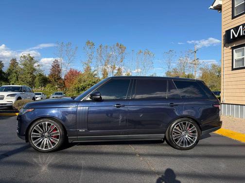 Blue 2019 Land Rover Range Rover 5.0L V8 Supercharged