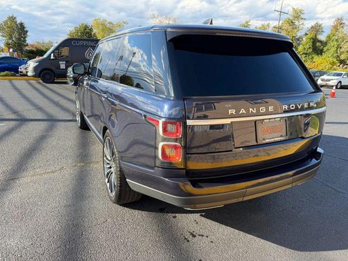 Blue 2019 Land Rover Range Rover 5.0L V8 Supercharged