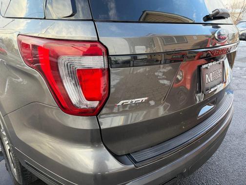 Gray 2018 Ford Explorer Sport