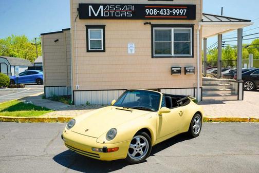 Yellow 1997 Porsche 911 911 Carrera Cabriolet