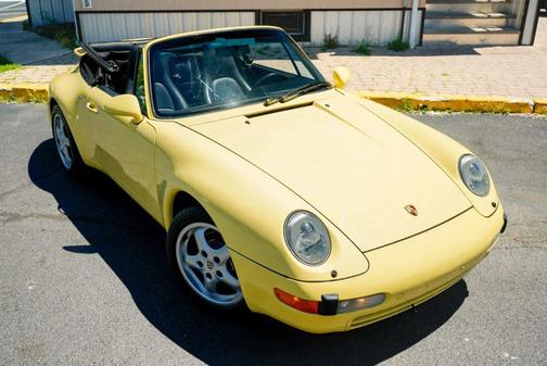Yellow 1997 Porsche 911 911 Carrera Cabriolet