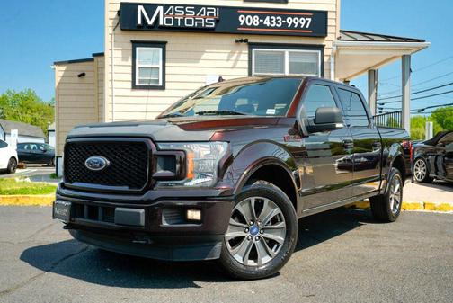 Burgundy 2018 Ford F-150 XLT