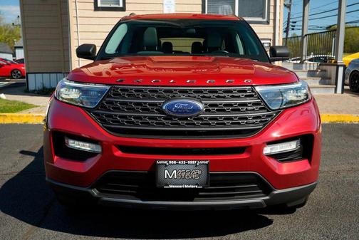 Red 2021 Ford Explorer XLT