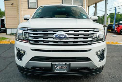 Star White Metallic Tri-Coat 2021 Ford Expedition Max Limited