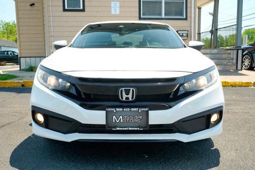 White 2020 Honda Civic Sport