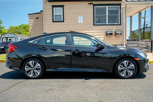 Black 2017 Honda Civic EX-T