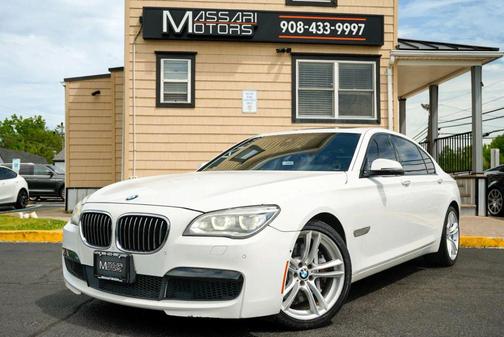 White 2015 BMW 750 Li xDrive