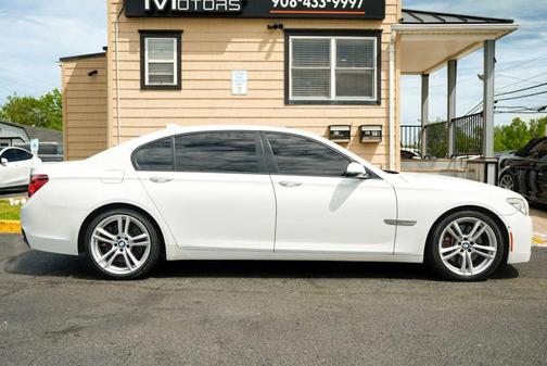 White 2015 BMW 750 Li xDrive