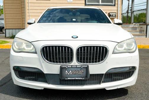 White 2015 BMW 750 Li xDrive