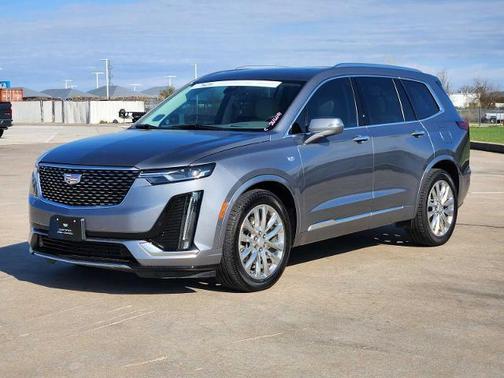 Satin Steel Metallic 2021 Cadillac XT6 Premium Luxury FWD