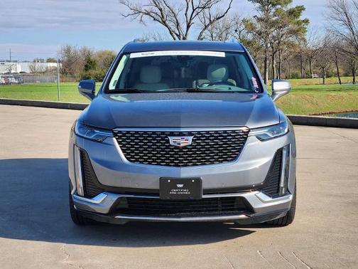 Satin Steel Metallic 2021 Cadillac XT6 Premium Luxury FWD