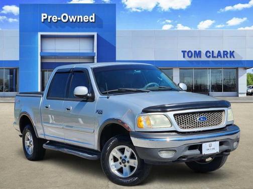 Silver Clearcoat Metallic 2002 Ford F-150 XLT SuperCrew
