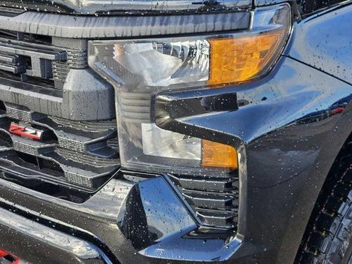 Black 2026 Chevrolet Silverado 1500 Custom Trail Boss