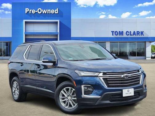 Northsky Blue Metallic 2023 Chevrolet Traverse LT Cloth