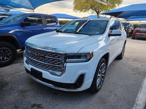 Summit White 2023 GMC Acadia Denali