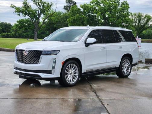 Crystal White Tricoat 2023 Cadillac Escalade Premium Luxury