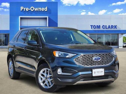 Stone Blue Metallic 2024 Ford Edge SEL