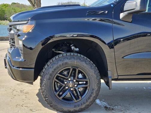 Black 2026 Chevrolet Silverado 1500 Custom Trail Boss