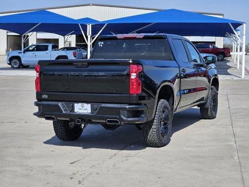 Black 2026 Chevrolet Silverado 1500 Custom Trail Boss
