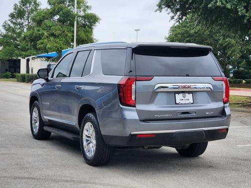 Satin Steel Metallic 2021 GMC Yukon SLT