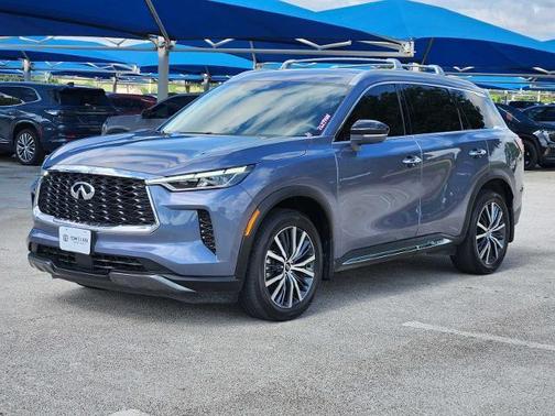 Moonbow Blue 2024 INFINITI QX60 SENSORY