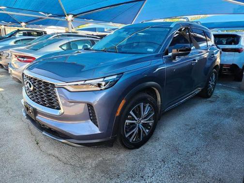 Moonbow Blue 2024 INFINITI QX60 SENSORY