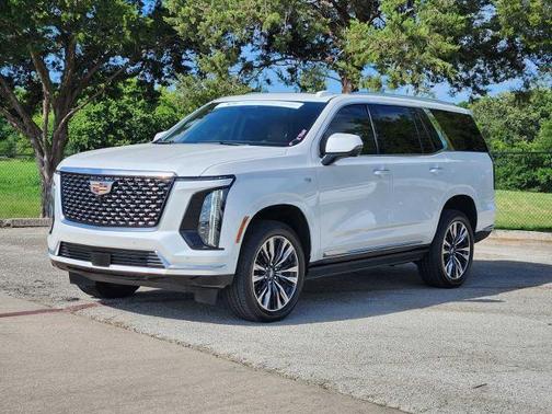 Crystal White Tricoat 2025 Cadillac Escalade Premium Luxury