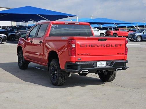 Red Hot 2026 Chevrolet Silverado 1500 Custom Trail Boss