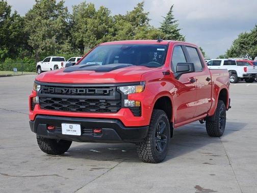 Red Hot 2026 Chevrolet Silverado 1500 Custom Trail Boss