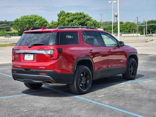 Volcanic Red Tintcoat 2023 GMC Acadia AWD AT4