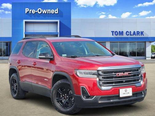 Volcanic Red Tintcoat 2023 GMC Acadia AWD AT4