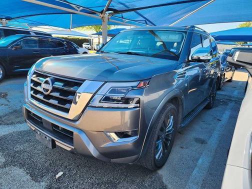 Gun Metallic 2022 Nissan Armada Platinum 4WD